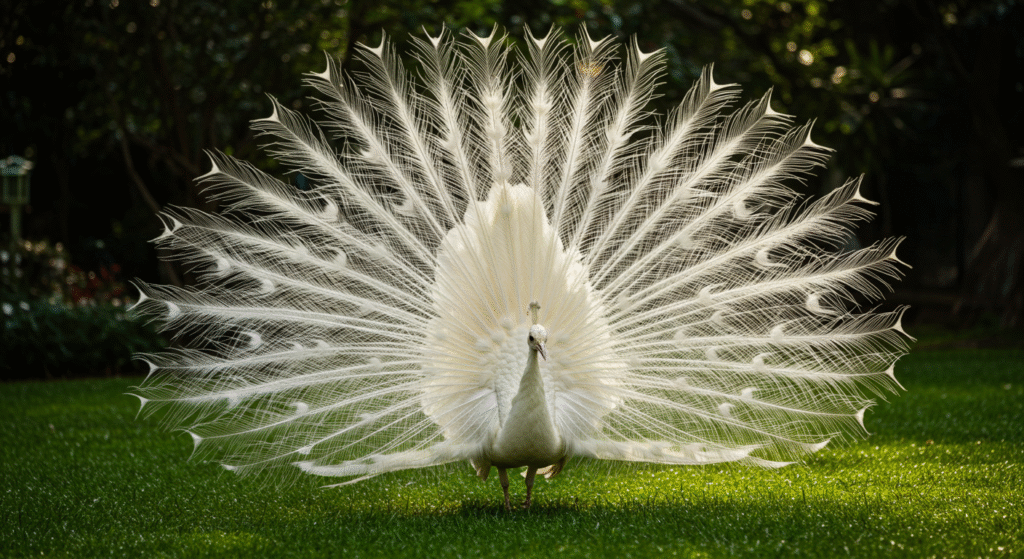pavão em casa