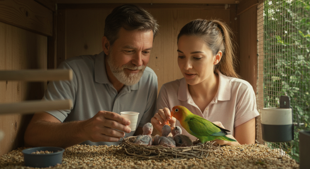 Agapornis como Pet