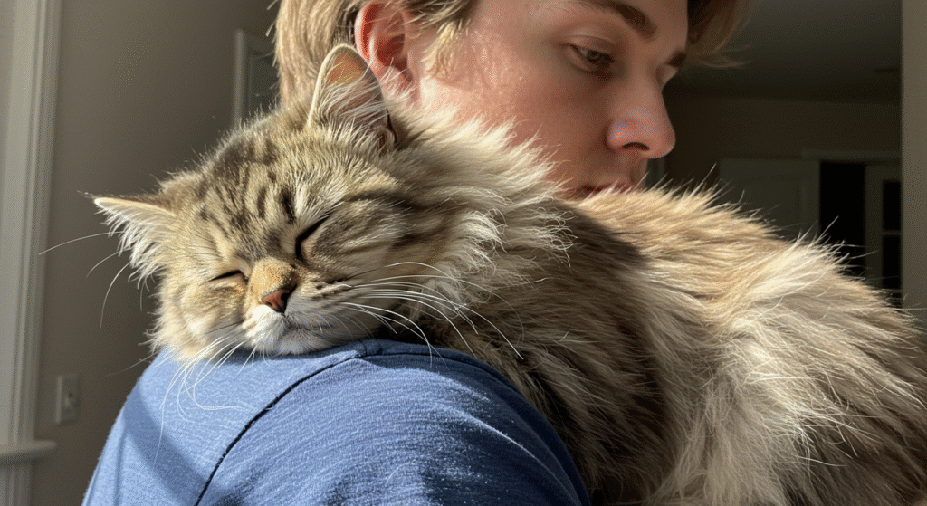 Dormir com gato faz mal
