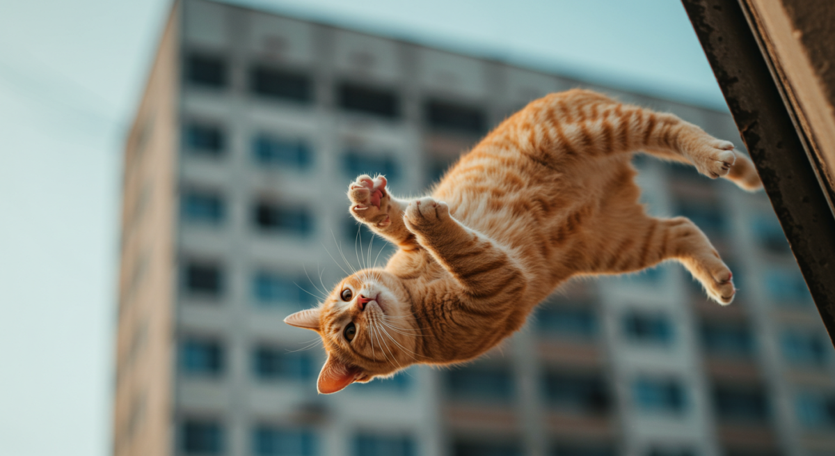 Gatos Sempre Caem de Pé